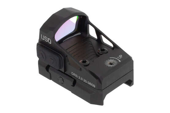 USO Red Dot Sight DRS 2.0 with 6 MOA Reticle mounts to many popular pistols